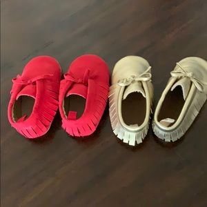 Old Navy Moccasins Size 12-18M